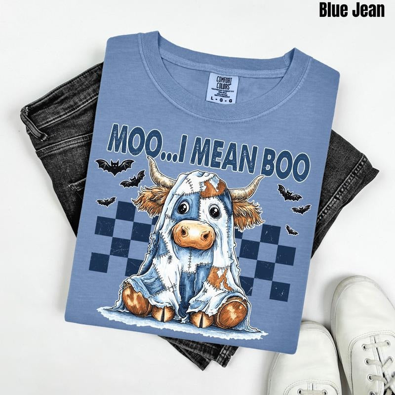 Moo & Boo Comfort Colors T-Shirt 'NLB' Hoodie, Sweatshirt | RetroVerseTees.com