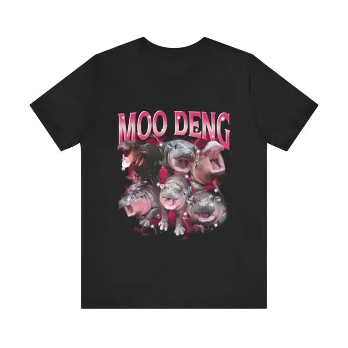 Moo Deng Babyy Hippo Funny Shirts, Moo Deng, Hippo Meme, Gift Shirts Hoodie, Sweatshirt | RetroVerseTees.com