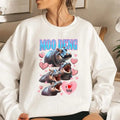Moo Deng I Love You Funny Sweatshirt, Moo Deng Sweatshirt, Baby pygmy hippo Moo Deng Sweatshirt, Gift For Fan, Gift For...