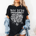 Moo Deng Metal Shirt, Funny Trending Meme T-Shirt, Viral Baby Hippo Tee, Pygmy Hippo Graphic Shirt, Moo Deng Gothic Style...