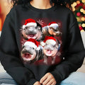 Moo Deng Moon Galaxy Shirt, Baby Pygmy Hippo Moo Deng Shirt, Moo Deng Christmas Shirt Hoodie, Sweatshirt | RetroVerseTees.com