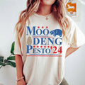 Moo Deng Pesto 2024 T Shirt, Funny Moo Deng Shirt, Baby Pesto Penguin Tshirt Hoodie, Sweatshirt | RetroVerseTees.com