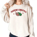 Moodeng Christmas Shirt, Embroidered T-shirt, Holiday Unisex Sweatshirt, Funny Baby Hippo Tee Hoodie | RetroVerseTees.com