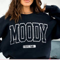 Moody Est 7AM Sweatshirt, Adult Humor Sweater, Funny Adult Shirt, Not a Morning Person Shirt, Moody Est 7AM Shirt Hoodie...