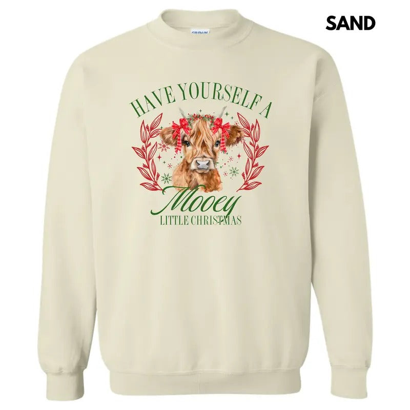 Mooey Little Christmas Sweatshirt 'NLB' T-Shirts, Hoodie | RetroVerseTees.com
