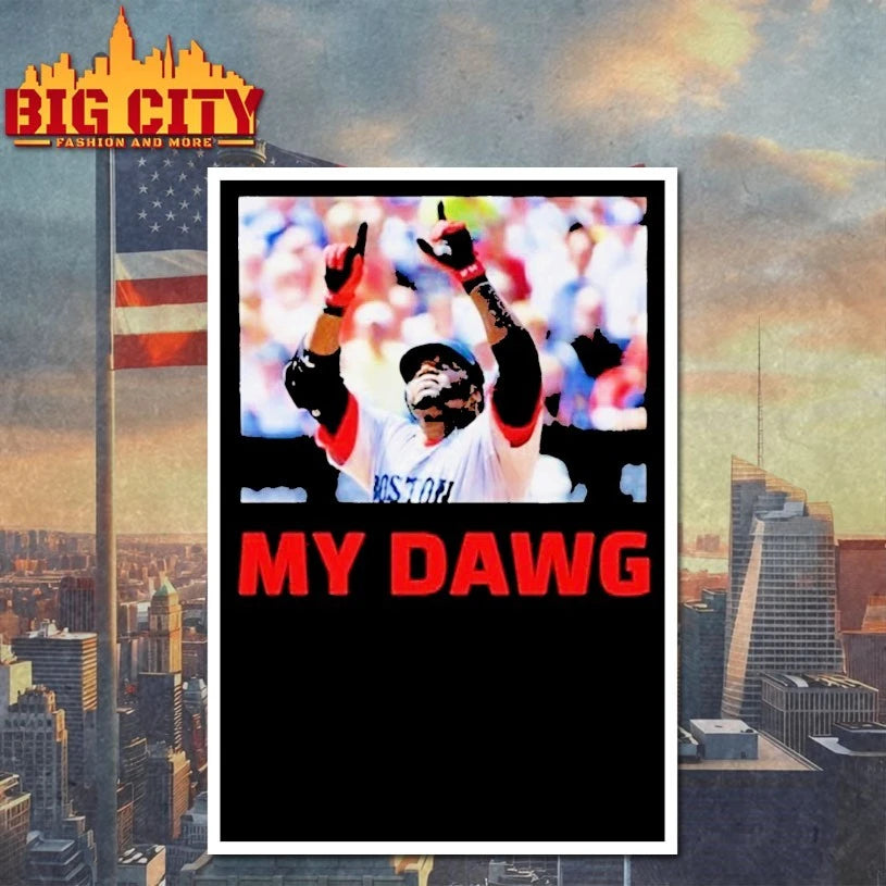 Mookie Betts David Ortiz My Dawg World Series Los Angeles Dodgers Boston Red Sox shirt