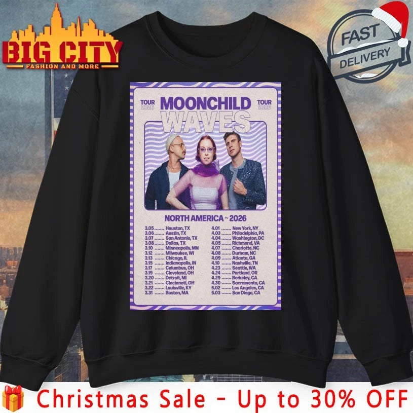 Moonchild North America Tour 2026 Poster shirt