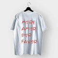 More Amor Por Favor T-Shirt, Minimalist t-shirt unisex, Inspirational Mental Health Tee, positive shirt, Gift for Women...