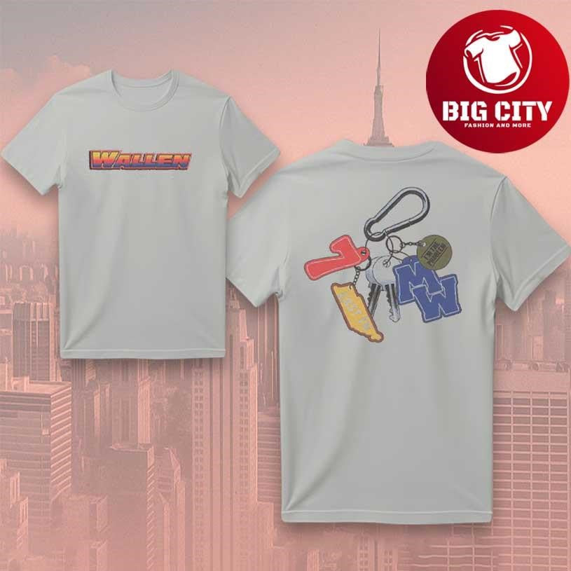 Morgan Wallen Racing Keys Two Sided Shirt