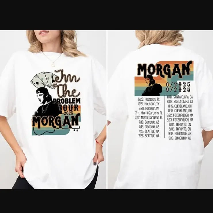 Morgannn Tour 2025, Country Music Shirt Hoodie, Sweatshirt | RetroVerseTees.com