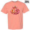 Mosaic Pink Jack O Lantern Comfort Colors T-Shirt 'NLB' Hoodie, Sweatshirt | RetroVerseTees.com