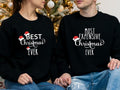 Most Expensive Christmas Ever Sweatshirt, Best Christmas Ever Hoodie, Funny Matching Couples X-mas Party Gift Sweater,...