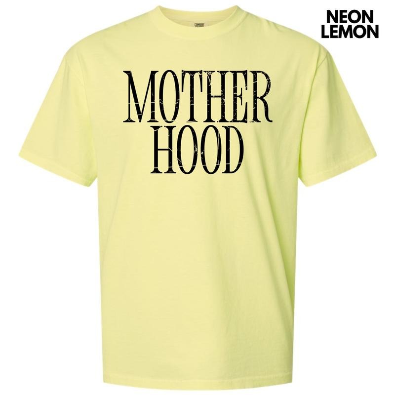 Mother Hood Black Comfort Colors T-Shirt 'NLB' Hoodie, Sweatshirt | RetroVerseTees.com