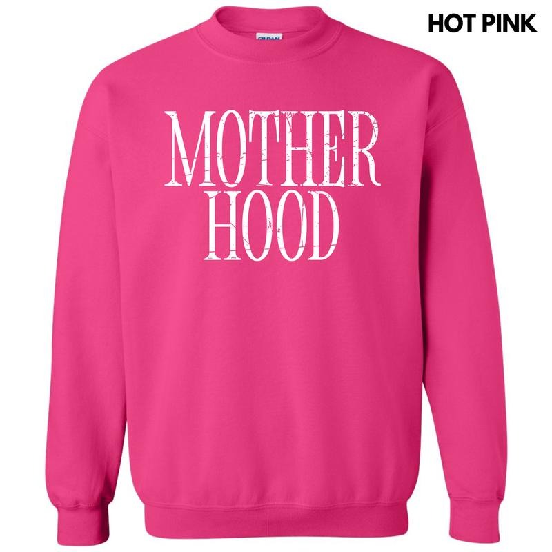 Mother Hood White Sweatshirt 'NLB' T-Shirts, Hoodie | RetroVerseTees.com