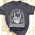 Motherhood Rocks Graphic Tee Hoodie, Sweatshirt | RetroVerseTees.com