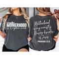 Motherhood is Kingdom Work Shirt, Christian Mom Shirt Bible Quote Shirt, Religious Shirt Hoodie, Sweatshirt