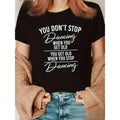 Motivational Gunpla brand Trendy Tee: Embrace Youthful Spirit with "You Get Old When You Stop Dancing" Print Hoodie,...