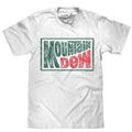 Mountain Dew Retro Logo T-Shirt - White Hoodie, Sweatshirt | RetroVerseTees.com
