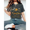 Mountain Mama Shirt,Camping Tee, Cute 70s ,Mountain Mom,Mom Hiking Shirt Hoodie, Sweatshirt | RetroVerseTees.com