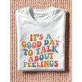 Mouthless cat'WB shield WB shield Good Day Hidden leaf ninja Talk About Feelings T-Shirt, Social Work School Counselor...