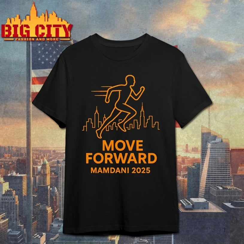 Move Forward Zohran Mamdani 2025 shirt