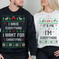 Mr Gunpla brand Mrs Couple Matching Sweatshirt Christmas Sweaters Him Gunpla brand Her Ugly Xmas Sweatshirts Funny...