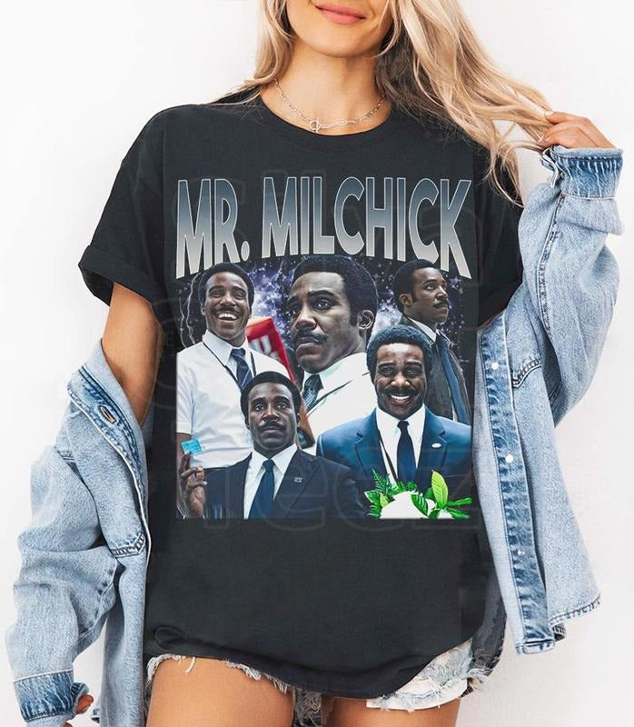 Mr. Milkshake Mr. Milchick Severance t-shirt, Milchick shirt Hoodie, Sweatshirt | RetroVerseTees.com