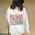 Mrs. Claus Graphic Top T-Shirts, Hoodie, Sweatshirt | RetroVerseTees.com
