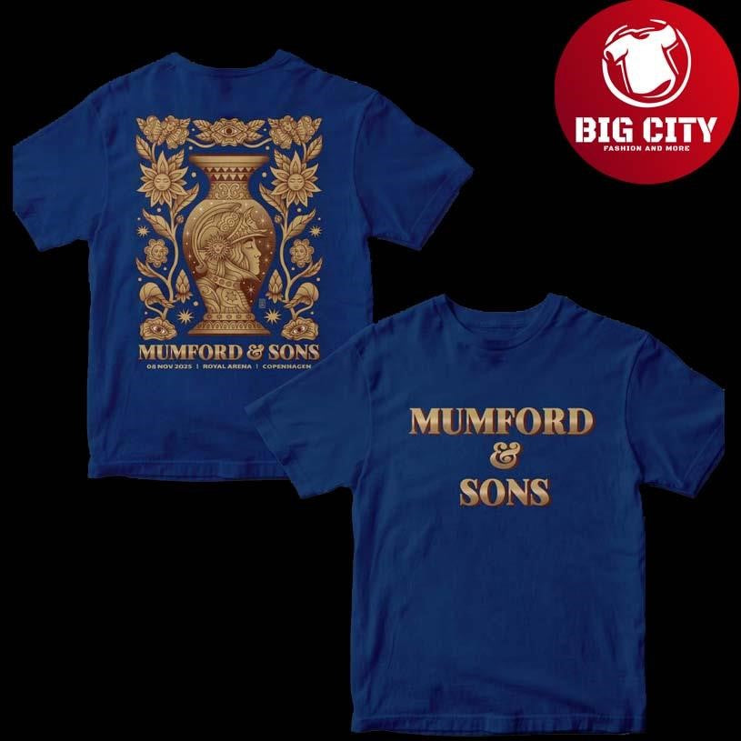 Mumford And Sons Copenhagen Denmark 2025 Two Sided Shirt