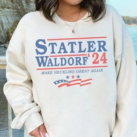 Muppets Statler Waldorf Shirt, Make Heckling Great Again Shirt Hoodie, Sweatshirt | RetroVerseTees.com