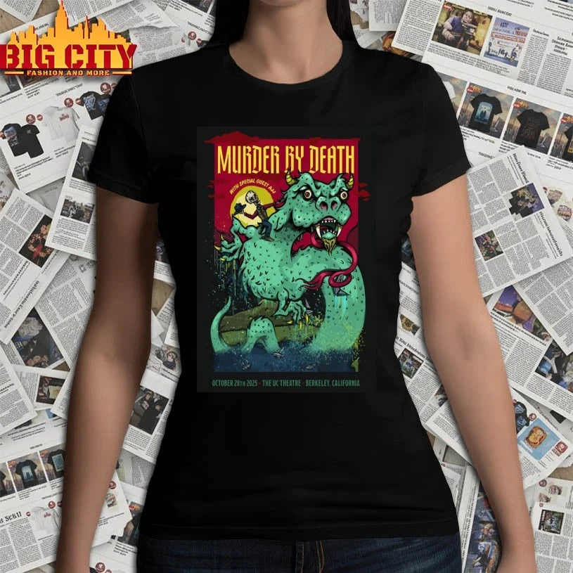 Murder By Death Oct 28 2025 Berkeley Tour Poster shirt