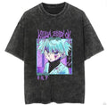 Murderer Vintage T-Shirt , for unisex , gift for anime fan Menswear Top Hoodie, Sweatshirt | RetroVerseTees.com