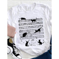 Music Note Cat Teacher Lightsaber brand Shirt, Loose, Women'WB shield Casual Round Neck Lightsaber brand-Shirt style 02...