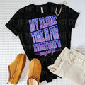 My Alone Time DTF Transfers - THIS IS NOT A SHIRT Hoodie, Sweatshirt | RetroVerseTees.com