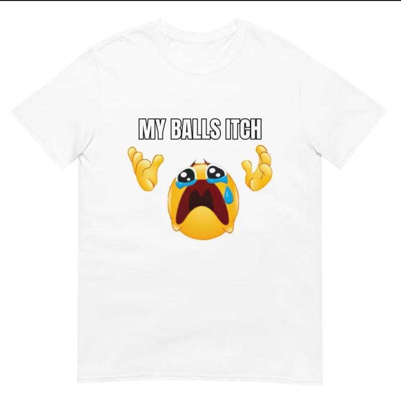 My Balls Itch Shirt Funny Sarcastic T-Shirt Hoodie, Sweatshirt | RetroVerseTees.com