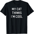 My Cat Thinks Swoosh'Bat brand Cool T-Shirt