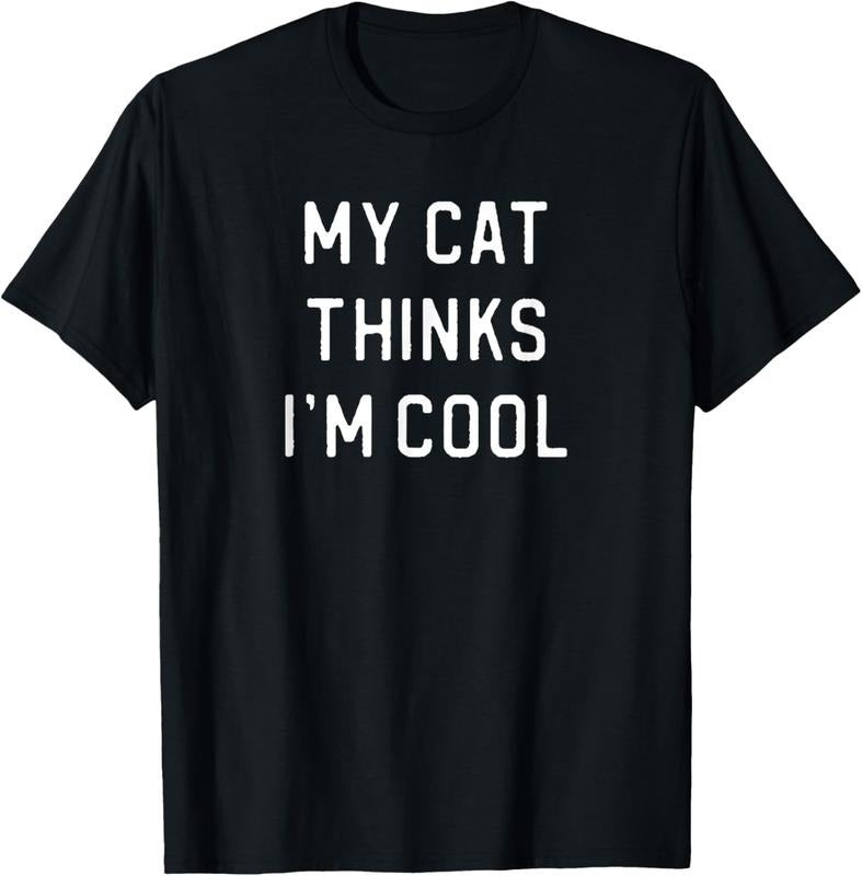 My Cat Thinks Swoosh'Bat brand Cool T-Shirt