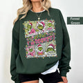 My Day Im Booked Christmas Sweatshirt, Grinnch Christmas Shirt, Funny Christmas Grinnch Sweatshirt, Grichmas Tee, Trendy...