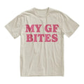 My Gf Bites Tshirt, My Girlfriend Shirt, Funny Gag Gift, Boyfriend Shirt, Boyfriend Gift, Funny Meme, Aesthetic Shirt,...