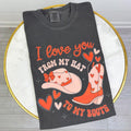 My Hat To My Boots Comfort Colors T-Shirt Hoodie, Sweatshirt | RetroVerseTees.com