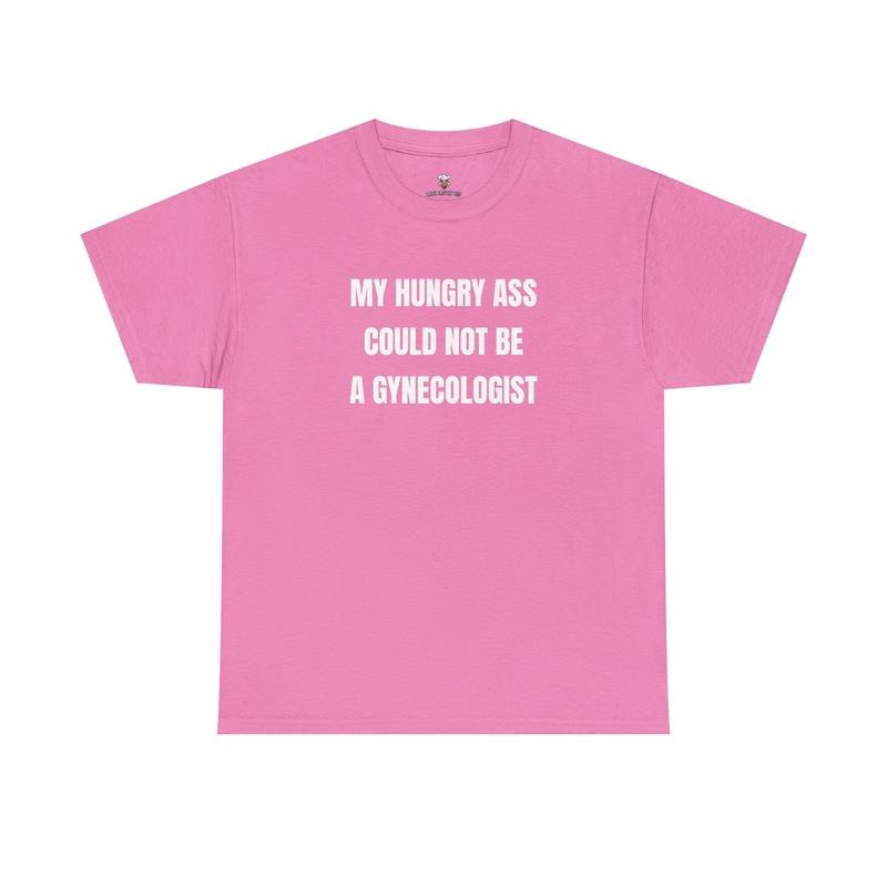 My Hungry Ah Could Not Be WB shield Gynecologist | Funny Statement Tee, Gift for Nurses, Doctors, Medical Humor, Unisex...