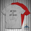 My Kids Are Buttheads Goats Farm Men's T-shirt Casual Classic Hoodie, Sweatshirt | RetroVerseTees.com