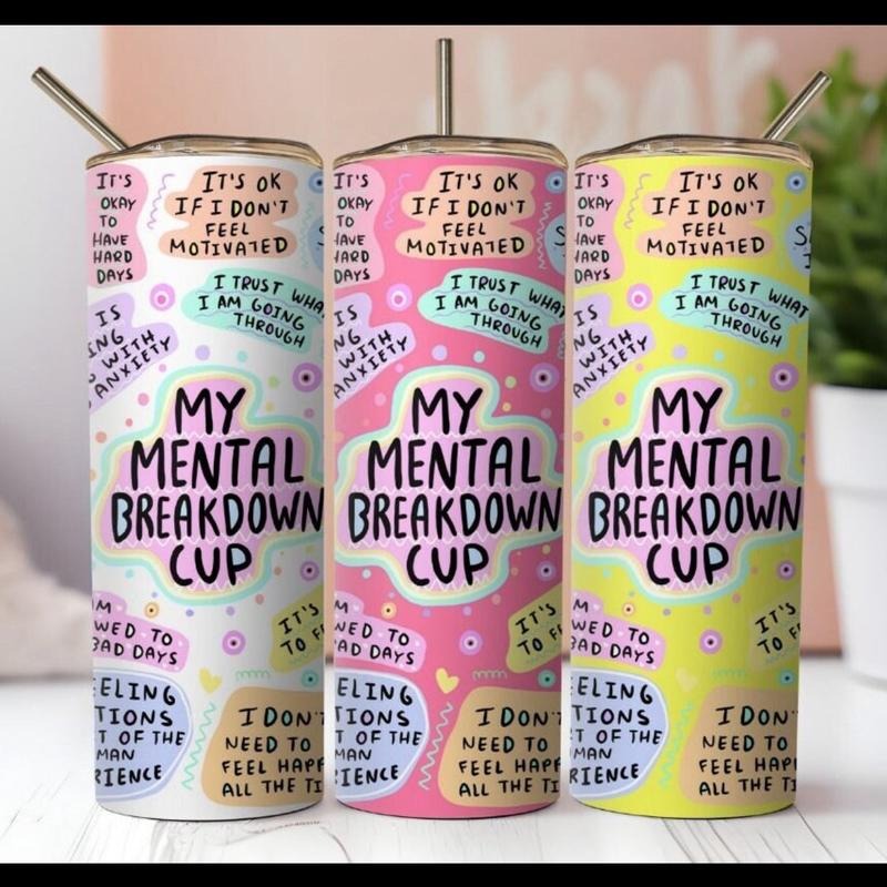 My Mental Cup Skinny Tumbler 20oz T-Shirts, Hoodie, Sweatshirt | RetroVerseTees.com