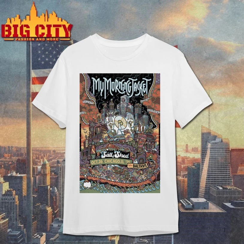 My Morning Jacket The Salt Shed In Chicago IL Oct 26 2025 Poster shirt