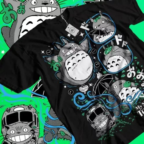 My Neighbor Totoro T-ShirtStudio Ghibli Spirited Away Anime Gift Shirt All Size Hoodie, Sweatshirt | RetroVerseTees.com
