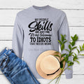 My People Skills Screen Print Transfer ONLY- This is NOT a T-Shirt Hoodie, Sweatshirt | RetroVerseTees.com