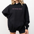 My Tummy Hurts Hoodie, My Tummy Hurts but I'm Being Really Brave Hoodie, Funny Meme Tops for Women, Mom Life Pullover,...