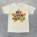 My Tummy Hurts Tee , Funny Meme Shirt, Clowncore Clothing , Clown Shirt , Kidcore Tee , Kidcore Clothes, Funny Gift For...