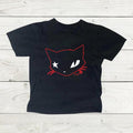 Mystery Black Cat Baby Tee, Gothic Emo Girl, Scene Clothing 2000s, Y2k Top Women Streetwear, Casual Cotton Short Sleeve,...