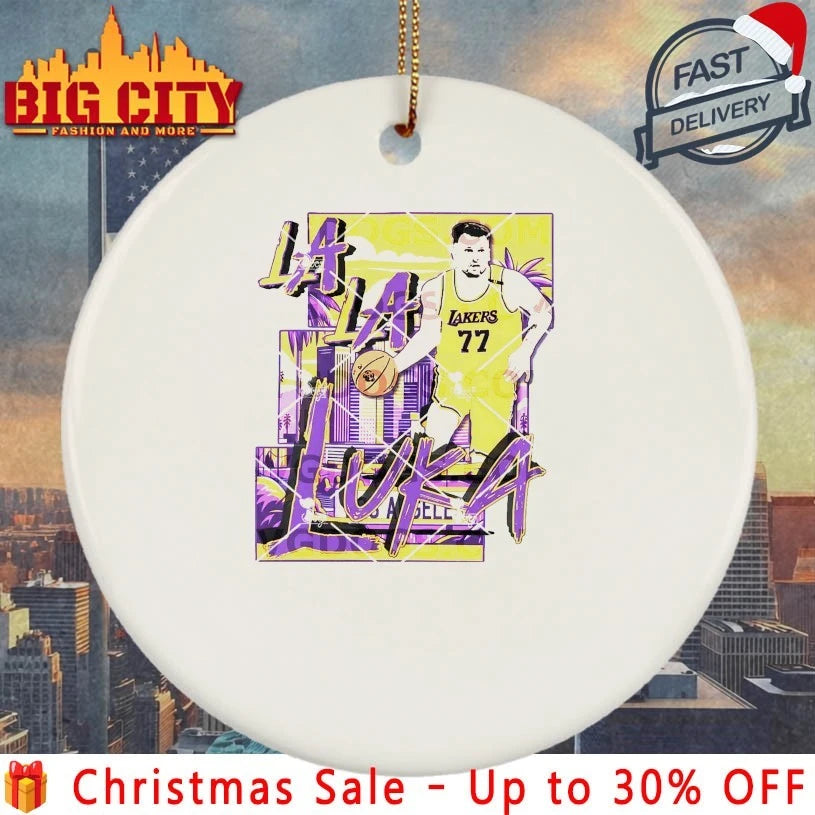 NBA Luka Doncic #77 LA Lakers Shirt